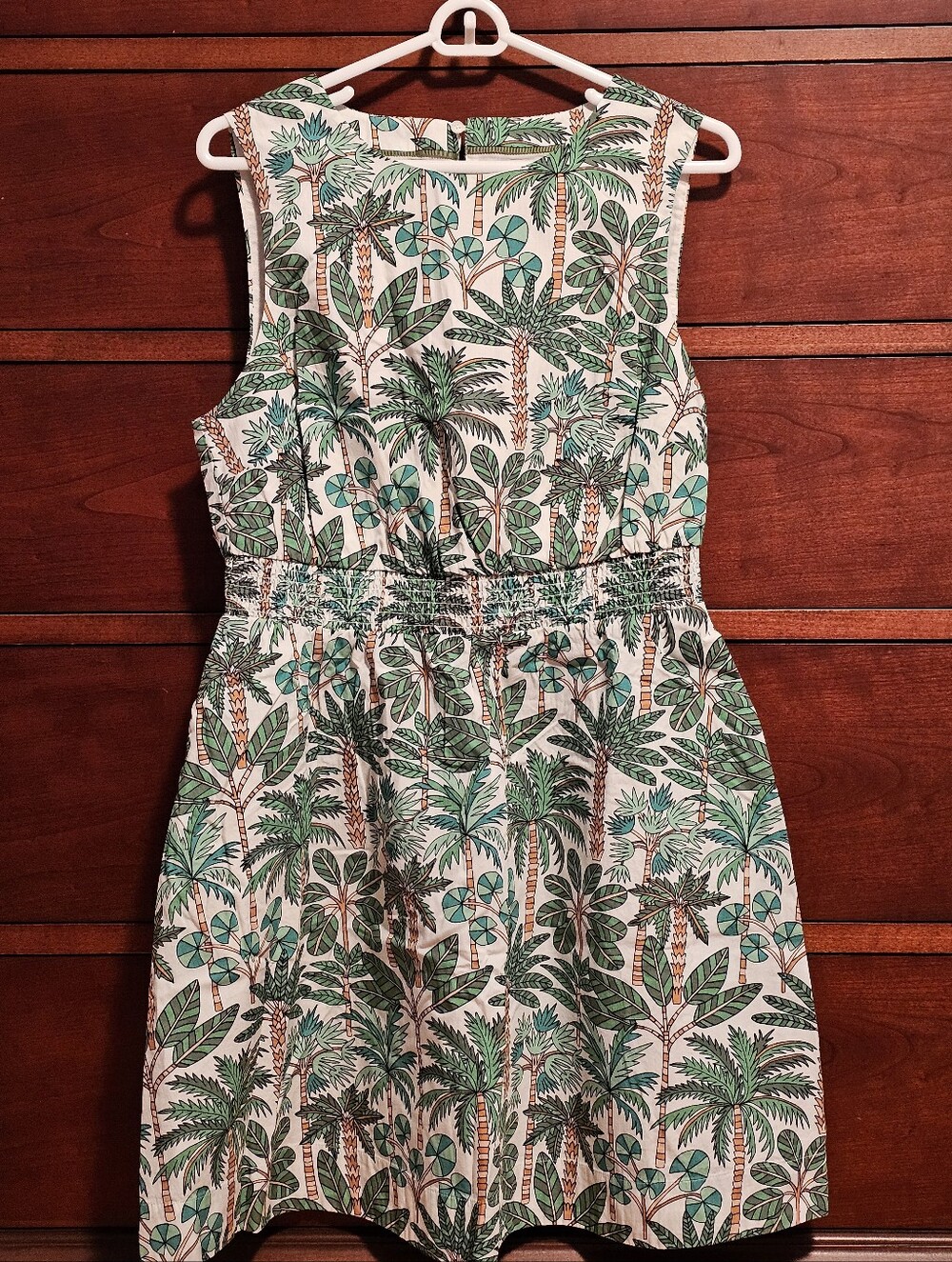 Boden Smocked Waist Mini Dress
